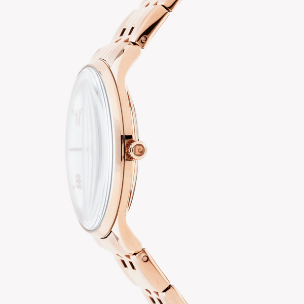 Pierre Cardin Women's Rose Gold Watch, White Dial | Pc902722f120 by i-watch