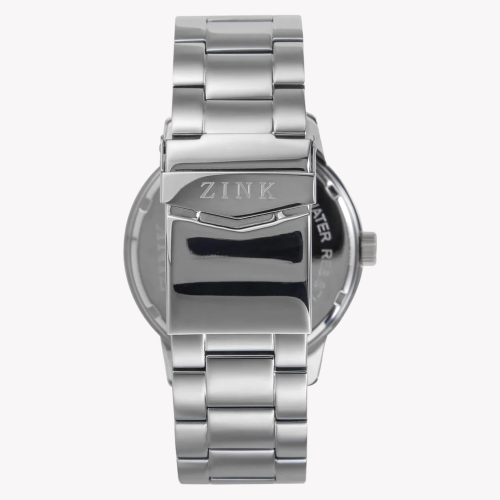 Zink Men's Stainless Steel Black Watch | Zk127g1ss-26 by i-watch