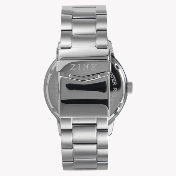 Zink Men's Stainless Steel Black Watch | Zk127g1ss-26