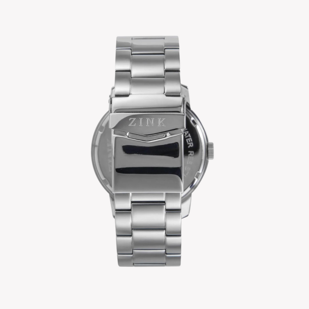 Zink Men's Stainless Steel Silver Watch | Zk126g5ss-36