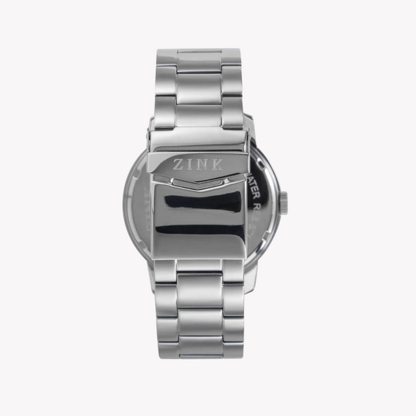 Zink Men's Stainless Steel Silver Watch | Zk126g5ss-36