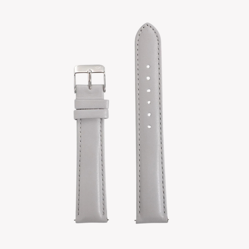 Zink Women's Leather Watch Band - Grey | Zlb007gs