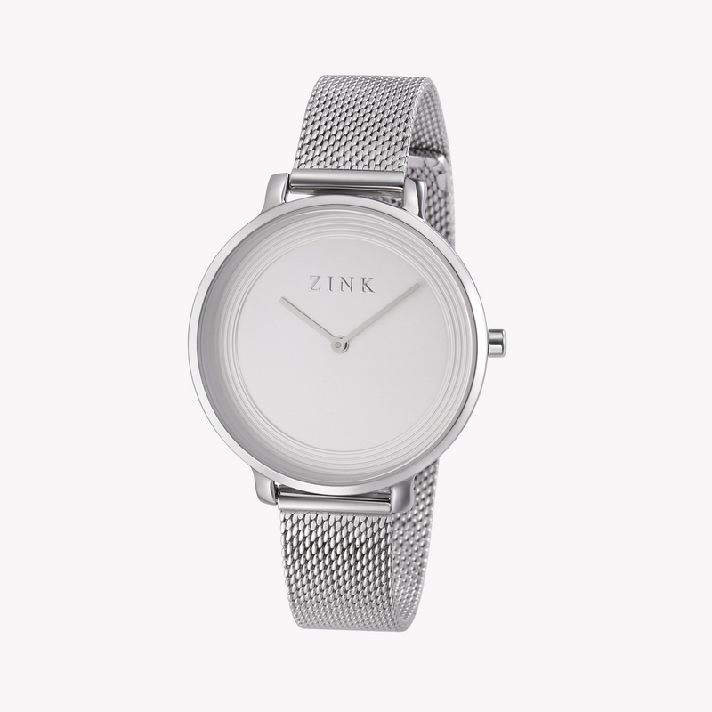 Zink Women's Silver Stainless Steel Watch | Model Zk129l1ms-16 by i-watch
