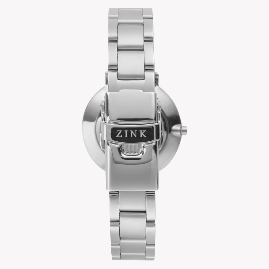 Zink Women's Silver Stainless Steel Quartz Watch | Zk129l1ss-16