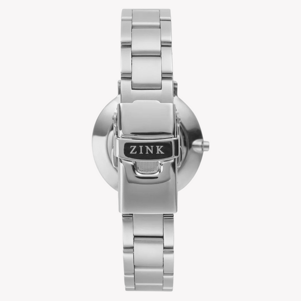 Zink Women's Silver Stainless Steel Quartz Watch | Zk129l1ss-16