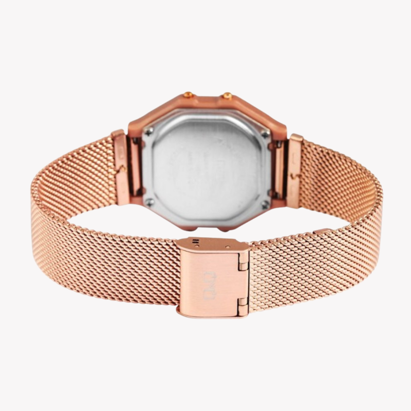 Q&Q Women's Rose Gold Watch, Digital Dial | M173J030Y