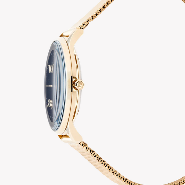 Pierre Cardin Women's Gold Watch, Black Dial | Pc902722f106 by i-watch