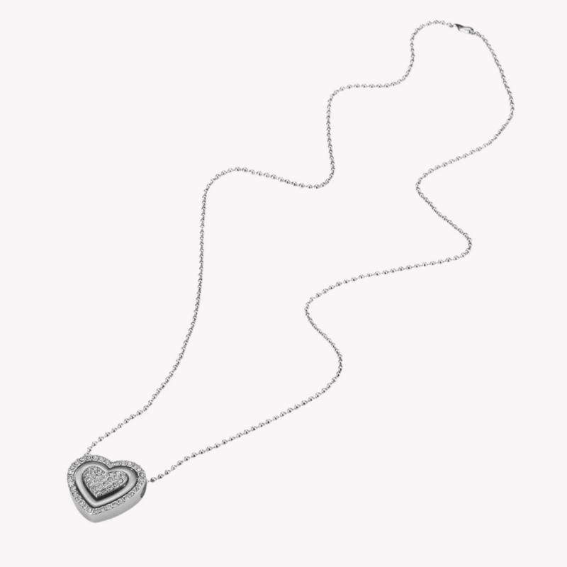 Zink Women's Silver Stainless Steel Necklace | Zfnl006s by i-watch