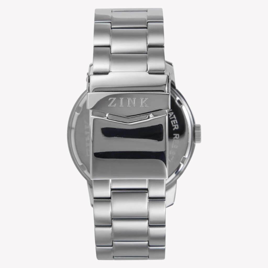 Zink Men's Stainless Steel Silver Watch | Zk126g5ss-16