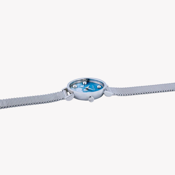 Pierre Cardin Women's Silver & Blue Watch, Stainless Steel | Ccm.0512 by i-watch