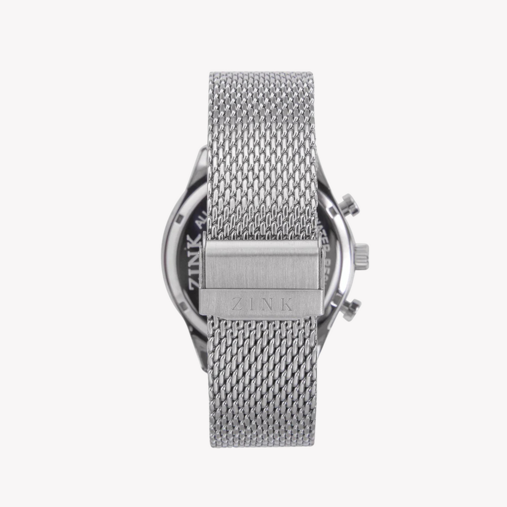 Zink Men's Stainless Steel Silver Watch | Zk127g2ms-16 by i-watch