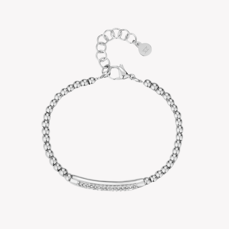 Zink Women's Silver Stainless Steel Bracelet | Zfbr003s