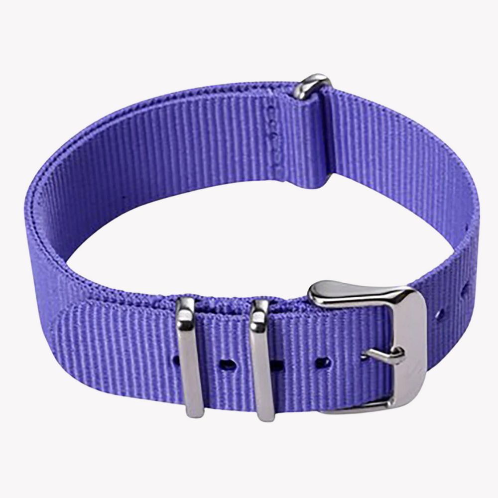 Zink Women's Nylon Watch Band - Violet | Znb002ps by i-watch