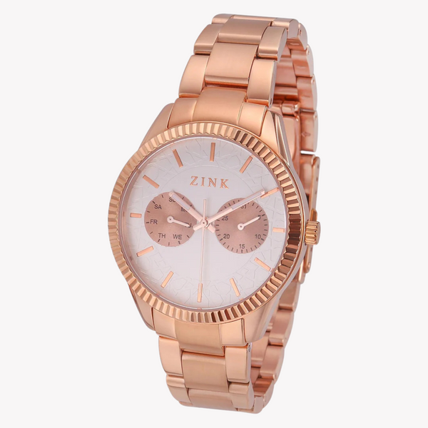 Zink Women's Rose Gold Watch - Stainless Steel | Zk128l2ss-10