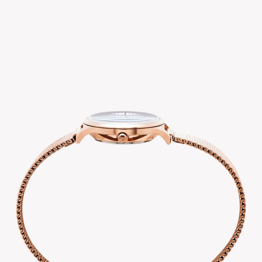Pierre Cardin Women's Rose Gold Watch, White Dial | Pc902682f120 by i-watch