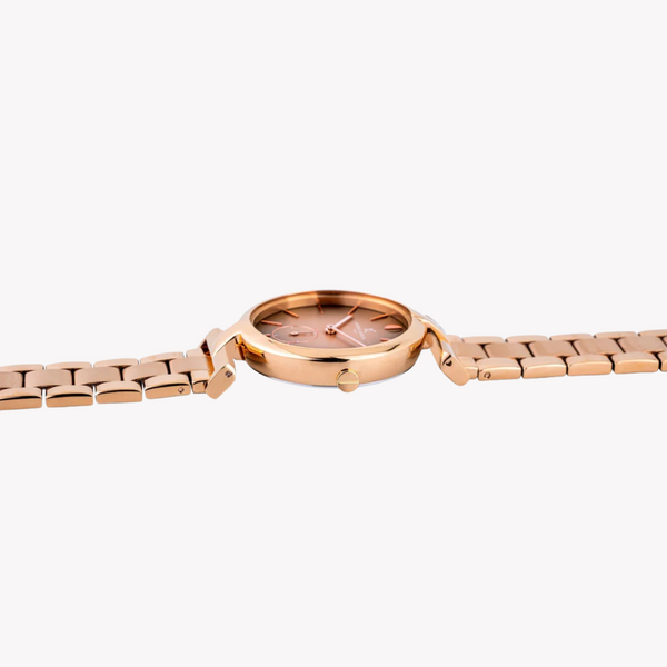 Pierre Cardin Women's Rose Gold Watch, Brown Dial | Cmd.3526 by i-watch