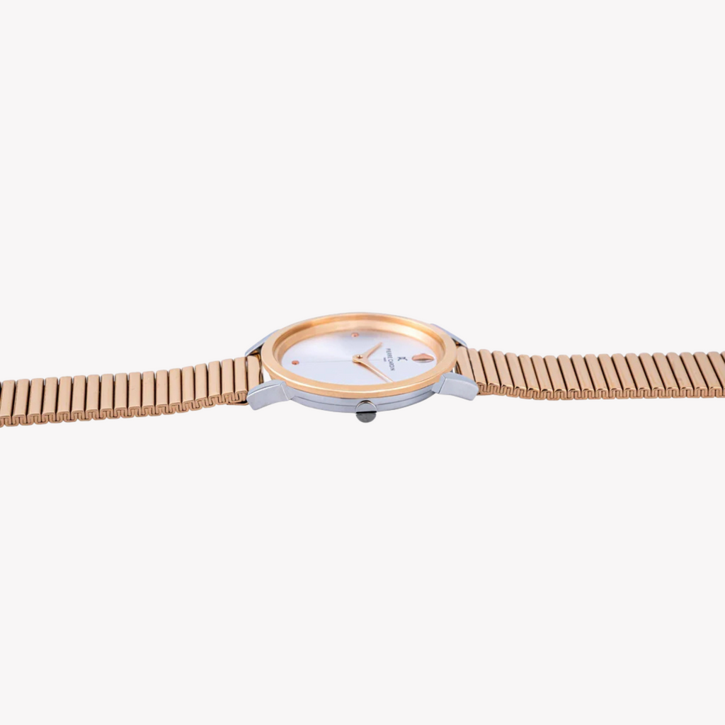Pierre Cardin Women's Rose Gold & Silver Watch, Stainless Steel | Cpi.2531