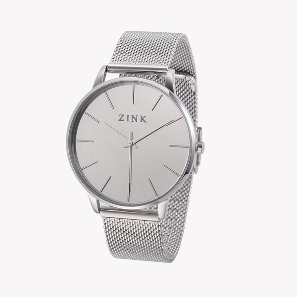 Zink Women's Silver Stainless Steel Quartz Watch | Zk132l1ms-Sm6