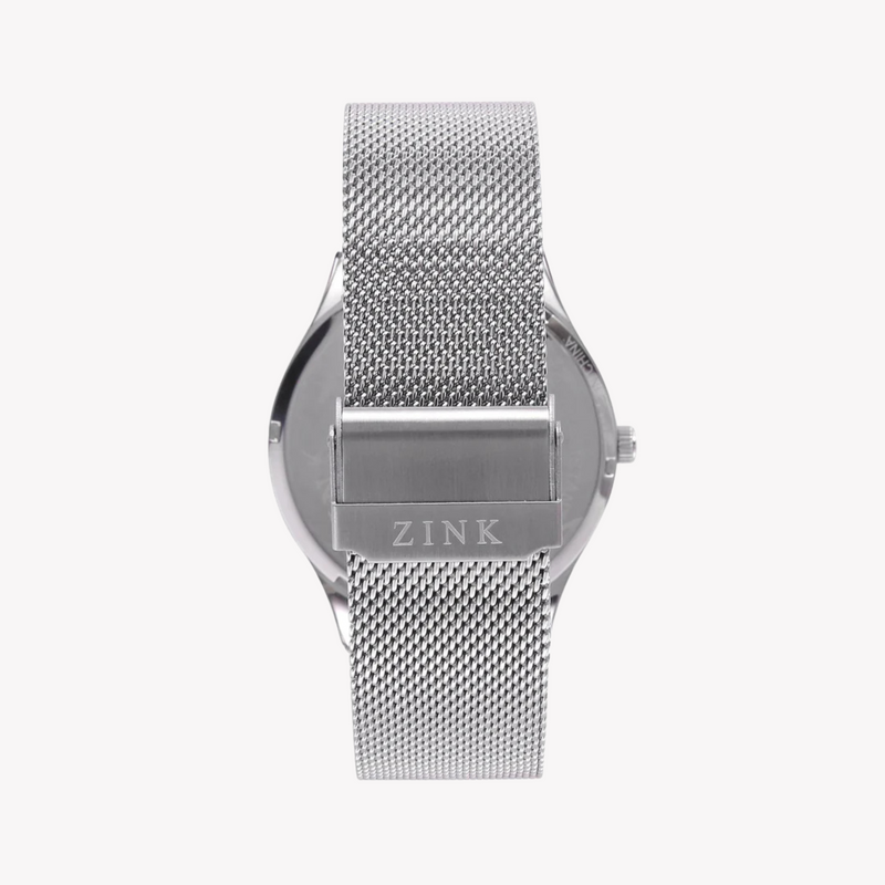 Zink Men's Stainless Steel Watch - Silver & Black | Zk130g5ms-36 by i-watch