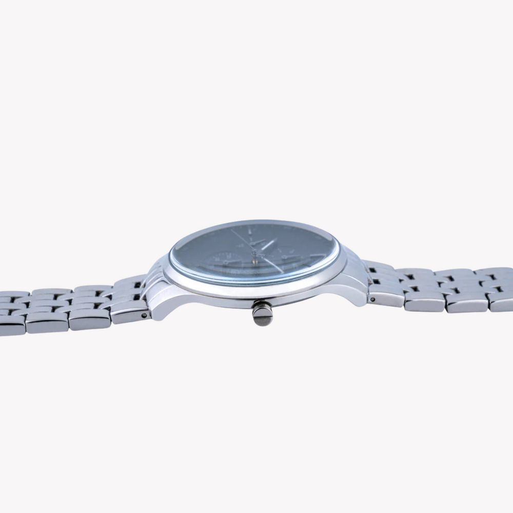 Pierre Cardin Men's Silver Watch, Black Dial | Pc902731f108 by i-watch