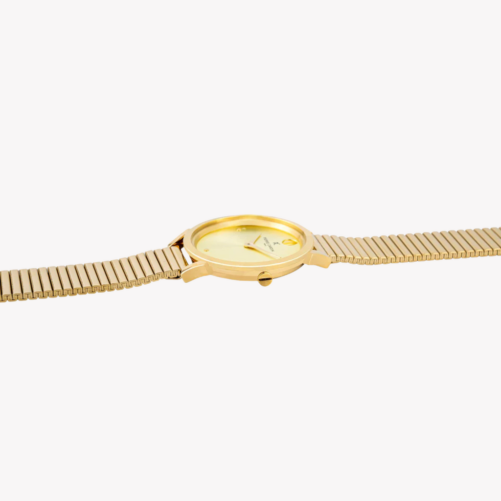 Pierre Cardin Women's Gold Stainless Steel Watch, Champagne Dial | Cpi.2530