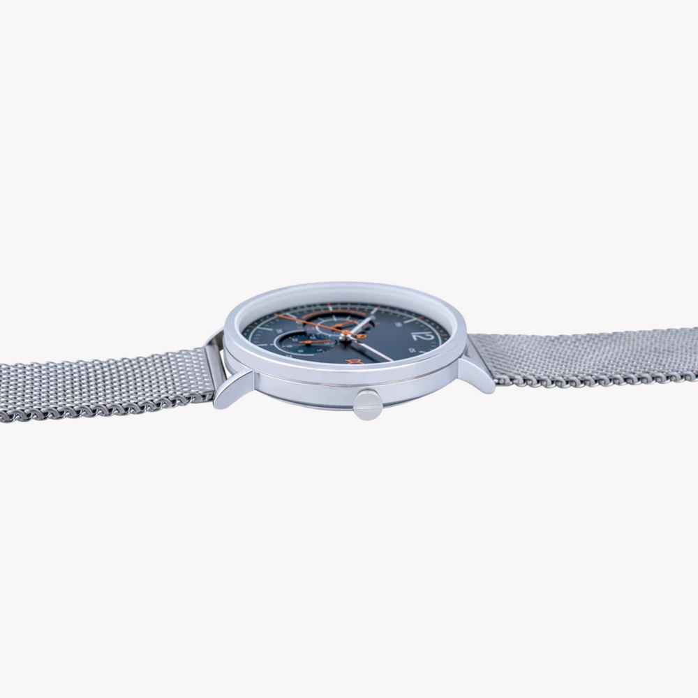 Pierre Cardin Men's Silver Watch, Blue Dial | Cbn.3020 by i-watch