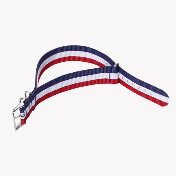 Zink Men's Nylon Multicolor Watch Band | Znb002ms