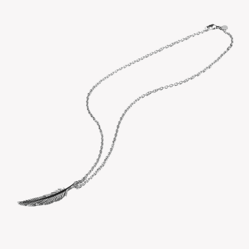 Zink Women's Silver Stainless Steel Necklace | Zfnl005b