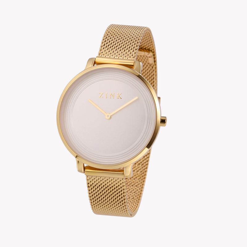 Zink Women's Gold Stainless Steel Watch - Gold & Silver | Zk129l1ms-19 by i-watch