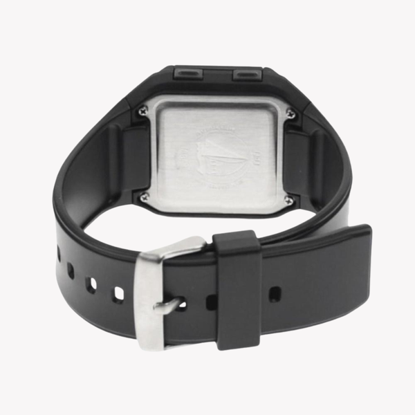 Q&Q Men's Black Men's Watch, Grey Digital Dial | M158J002Y