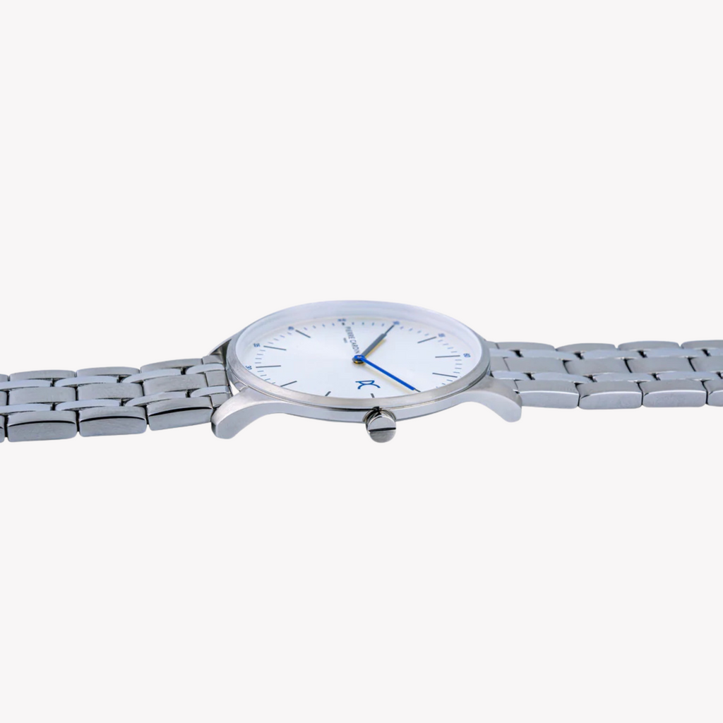 MONTRE POUR HOMMES DE LUXE EN ARGENT PIERRE CARDIN CBA.4009 - ÉLÉGANCE ÉLÉGANTE EN ACIER INOXYDABLE