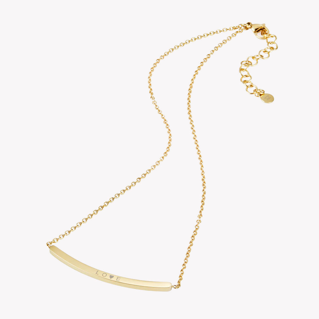 Zink Women's Gold Stainless Steel Necklace | Zfnl001g
