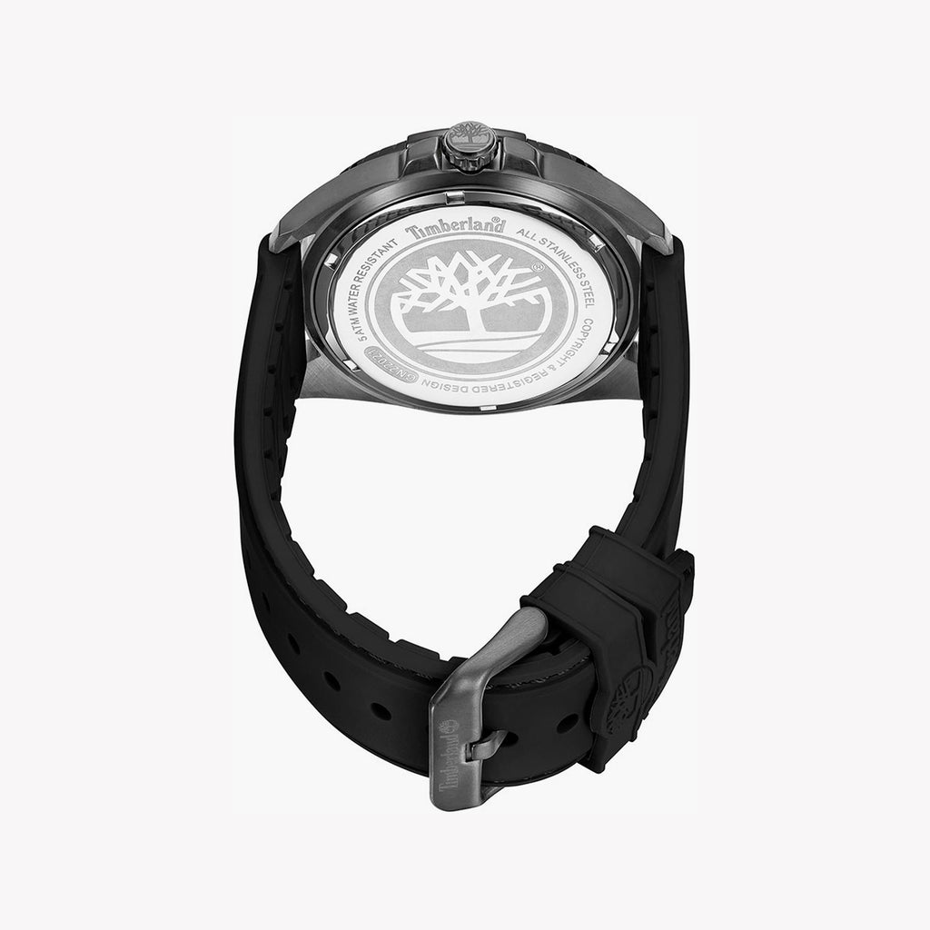 TIMBERLAND TDWGN2202104 RUGGED CHIC - MEN'S WATER RESISTANT WATCH WITH GRAY CASE & BLACK LEATHER BAND-i-Watch-3