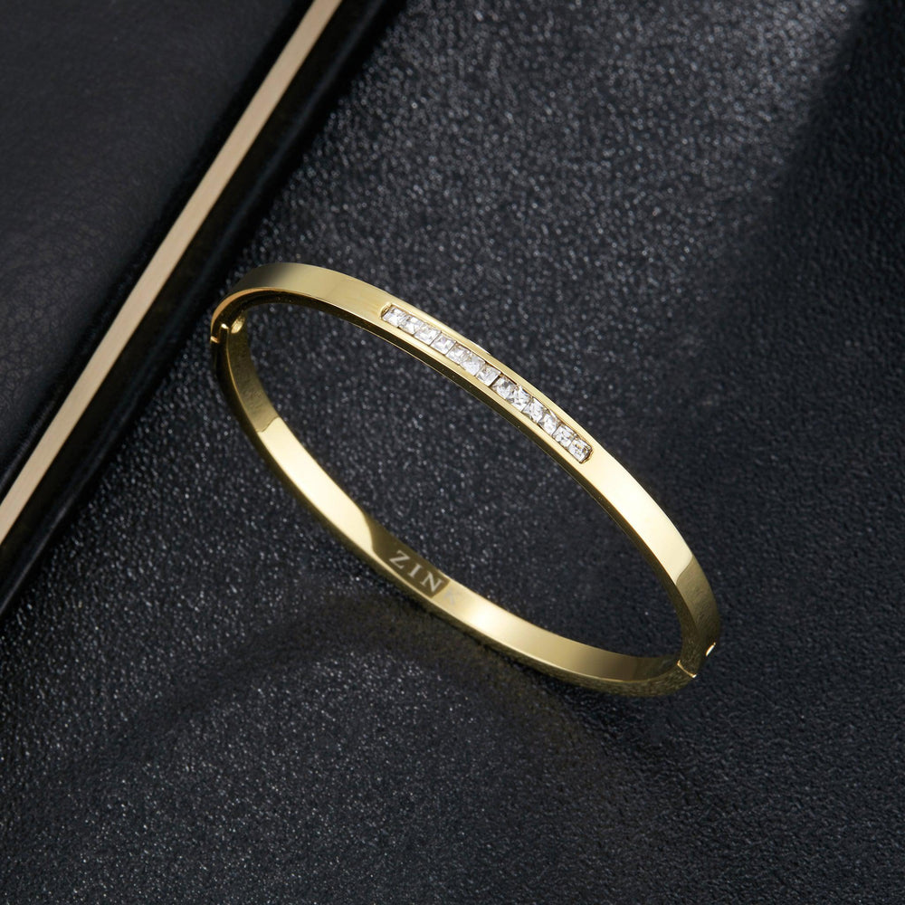 Zink Women's Gold Stainless Steel Bracelet | Zfbr002gs by i-watch