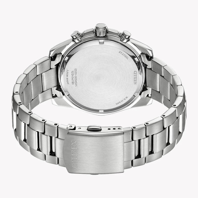 Citizen Men's Silver Watch, Blue Dial | An8201-57l by i-watch