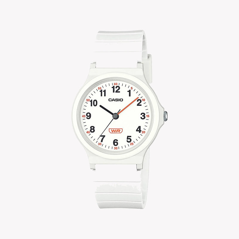 Lq-24b-7bef Women's Resin Watch, Black & Silver | Timeless Elegance by i-watch