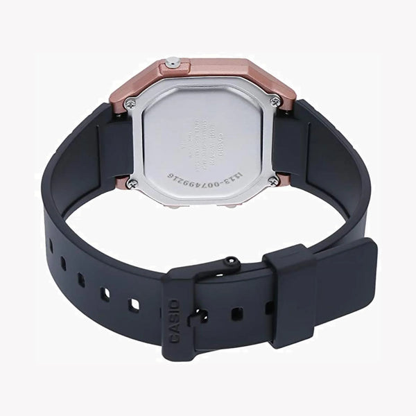 CASIO W-217HM-5AV BOLD SPIRIT - SPORTY ROSE GOLD DIGITAL WATCH WITH BLACK BAND-i-Watch-2
