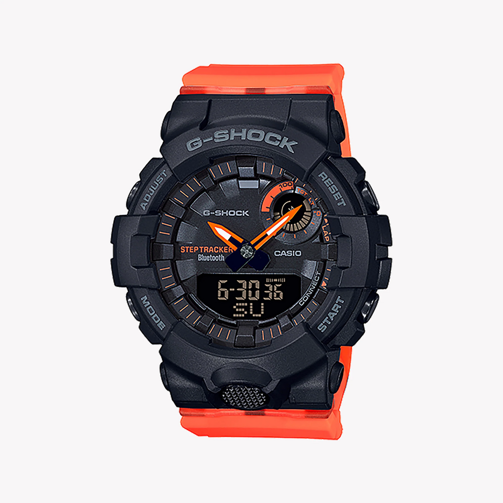 Casio G-Shock Gma-B800sc-1a4dr Bold Adventure - Sporty & Functional Women's Watch With Peach BAnd and Striking Black Case by i-watch
