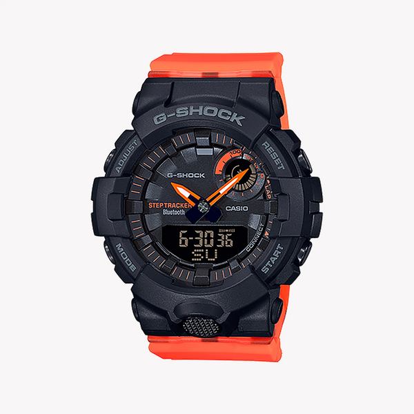 Casio G-Shock Gma-B800sc-1a4dr Bold Adventure - Sporty & Functional Women's Watch With Peach BAnd and Striking Black Case by i-watch