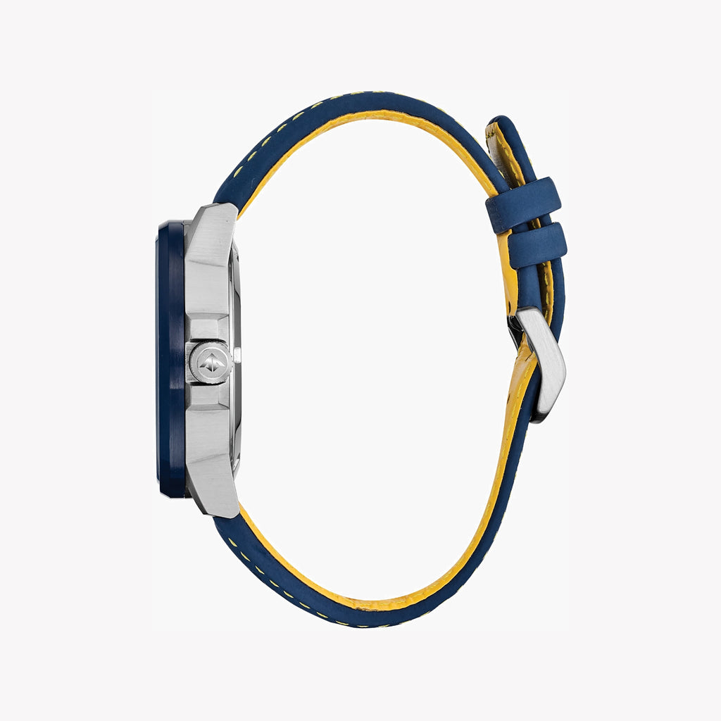 CITIZEN Eco-Drive BJ7007-02L - BOLD ADVENTURER SERIES: Stylish Men's Watch with Blue Dial & Leather Band-i-Watch-3