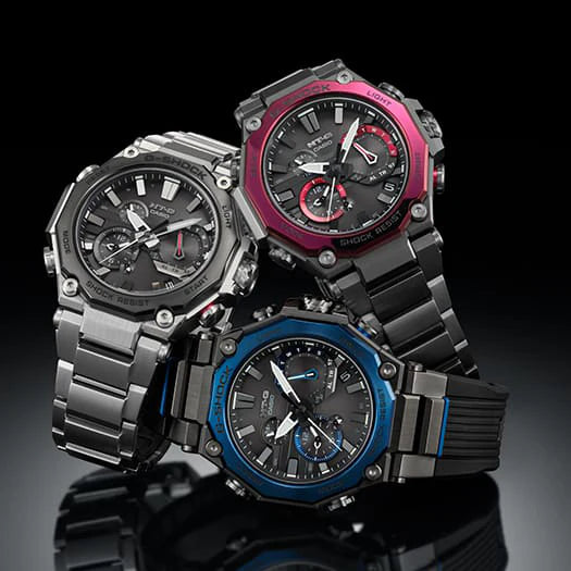 Casio G-Shock Men's Black Carbon & Steel, Black Dial | Mtg-B2000b-1a2er by i-watch