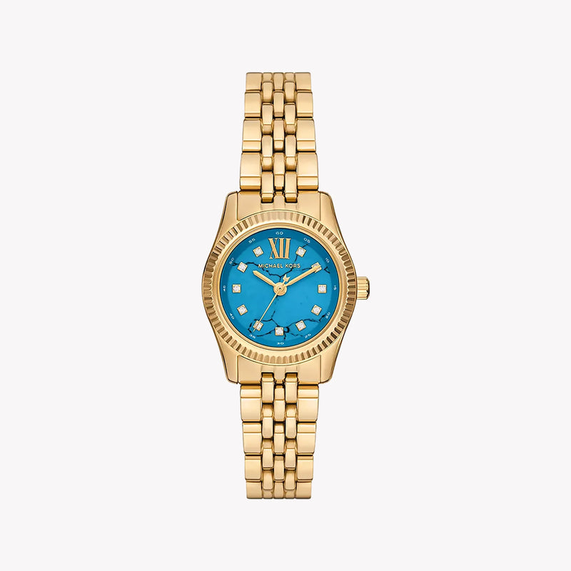 Michael Kors Women's Gold Watch, Blue Dial | Mk4813 – i-watch Michael Kors Women's Gold Watch, Blue Dial | Mk4813 – i-watch