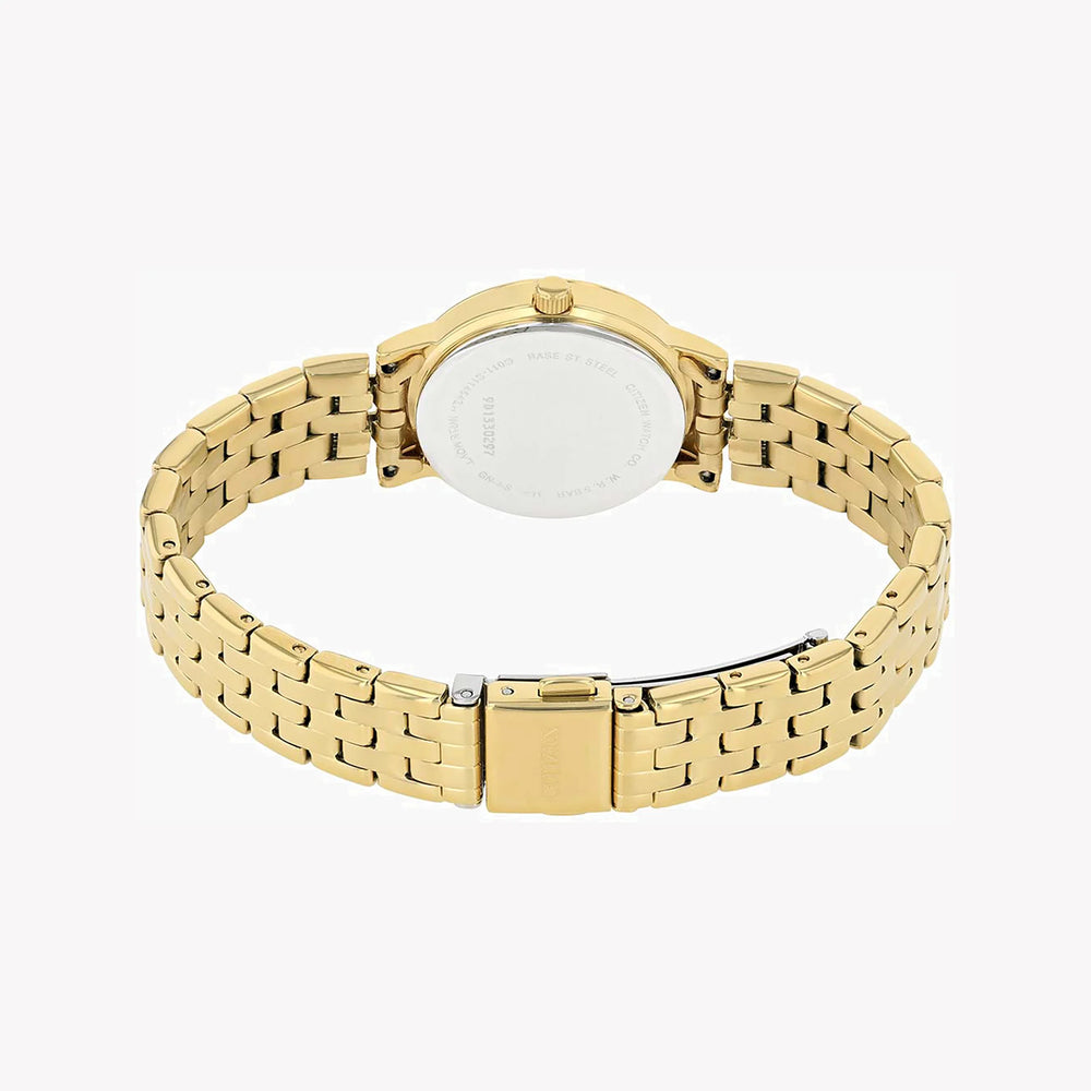 Citizen Eu6092-59e Radiant Gold Timepiece - Elegant Femininity On Your Wrist by i-watch