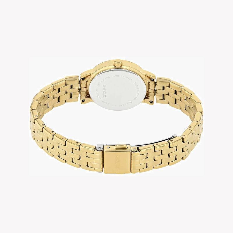 Citizen Eu6092-59e Radiant Gold Timepiece - Elegant Femininity On Your Wrist by i-watch