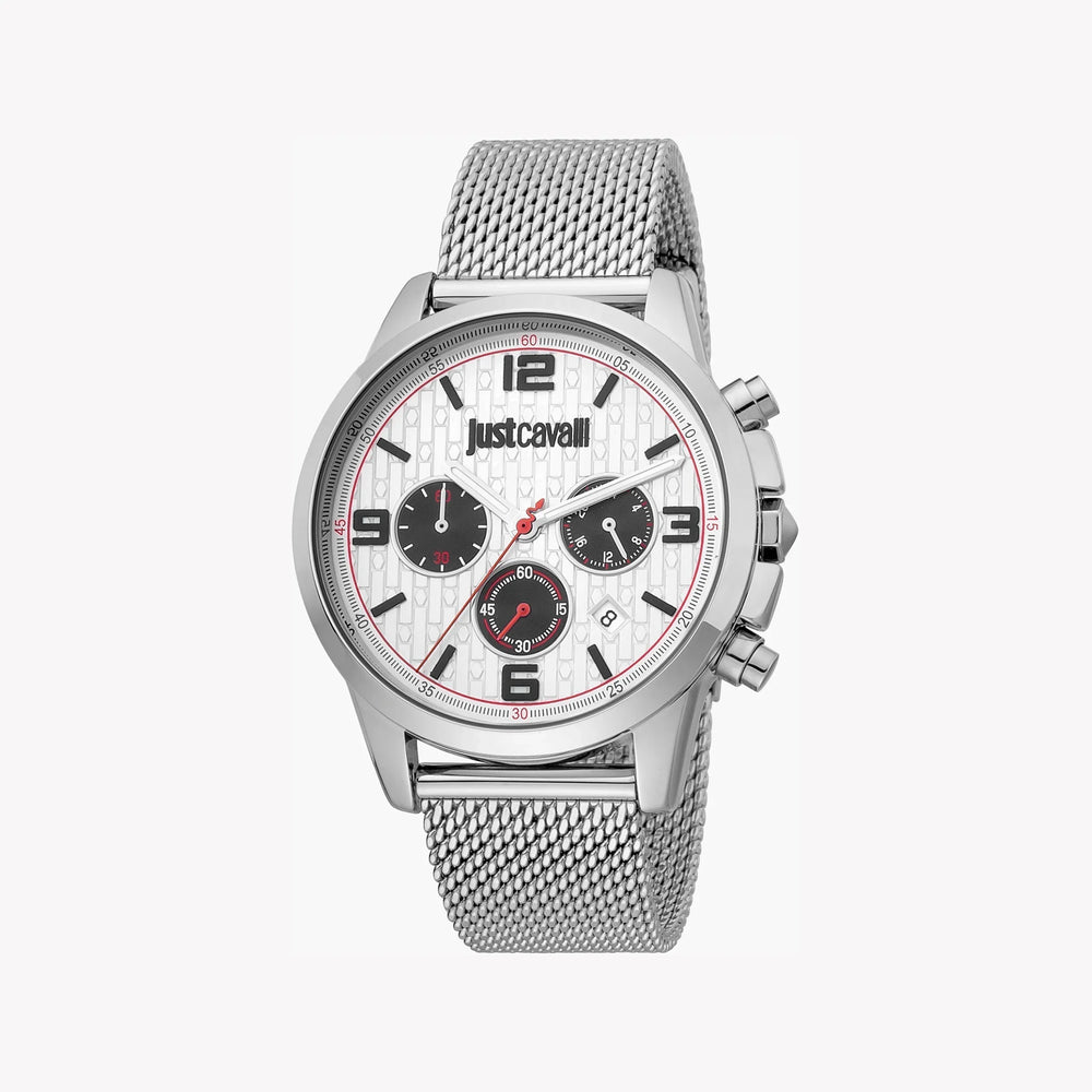 Just Cavalli Men's Silver Watch, Elegant Design | Jc1g175m0045 by i-watch