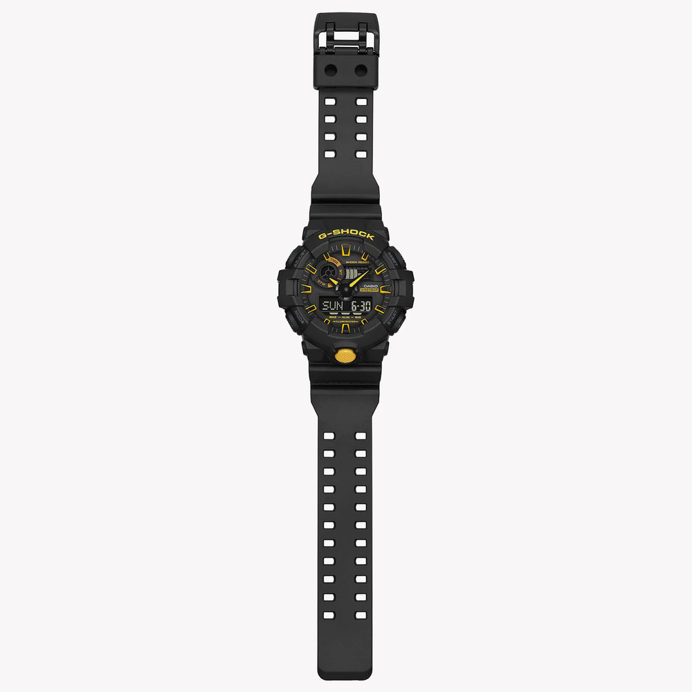 G-Shock Men's Black Resin Watch, Black Dial | Ga-700cy-1adr by i-watch