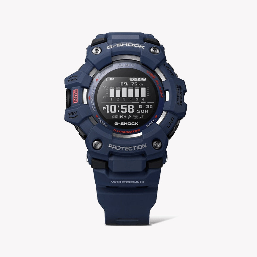 CASIO G-SHOCK GBD-100-2DR - ADVENTURE-READY MEN'S WATCH WITH BLUE RESIN BAND & SMART FITNESS TRACKING-i-Watch-2