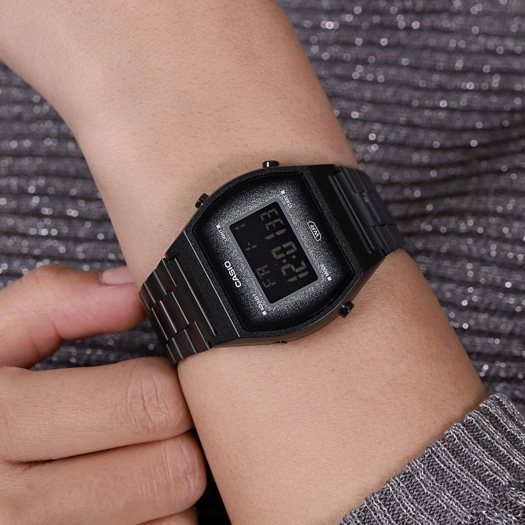 B-640WBG-1B - ELEGANTLY FUNCTIONAL UNISEX WATCH WITH DATA FEATURES & SLEEK DESIGN-i-Watch-4