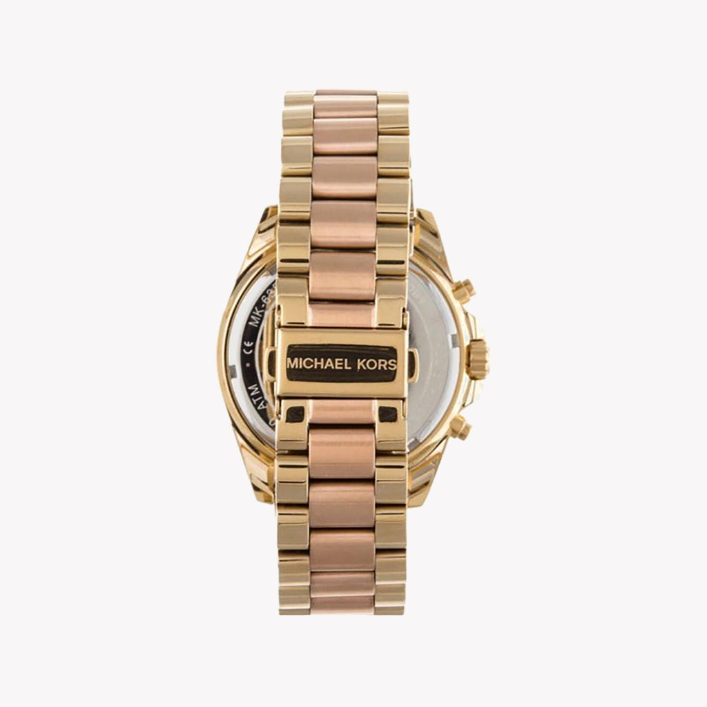 MICHAEL KORS MK6359 ELEGANT TIMEPIECE - CHIC GOLD & ROSE GOLD WOMEN'S WATCH WITH PINK DIAL-i-Watch-3
