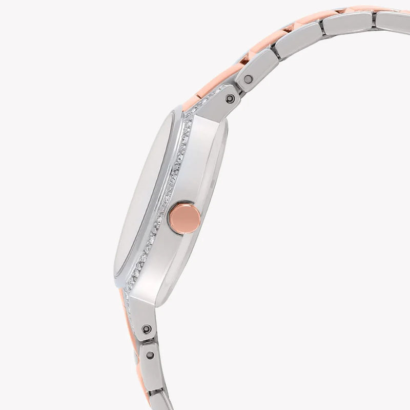 Casio She-4804sg-7audr Elegant Sporty Timepiece - Swarovski Accents & Rose Gold Band Women's Watch by i-watch